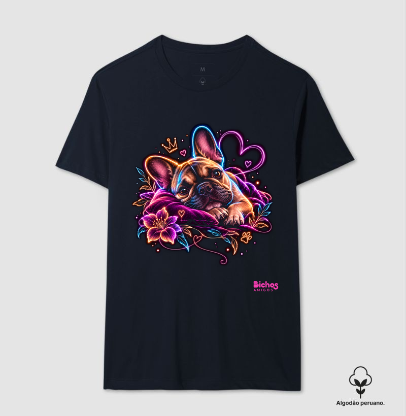 Buldogue Inglês - Camiseta Algodão Peruano