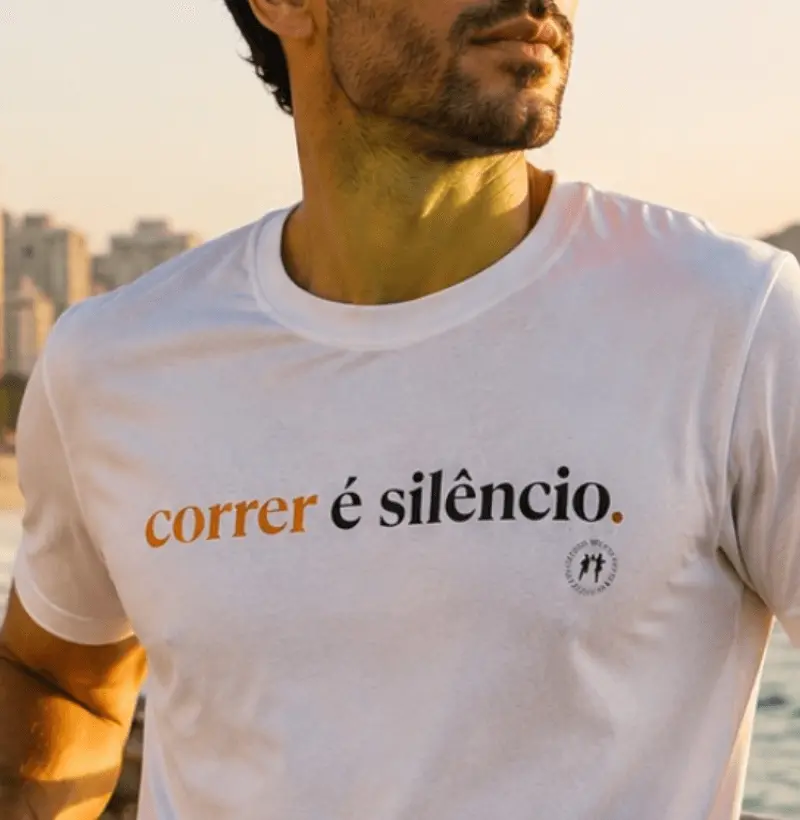 Correr é silêncio