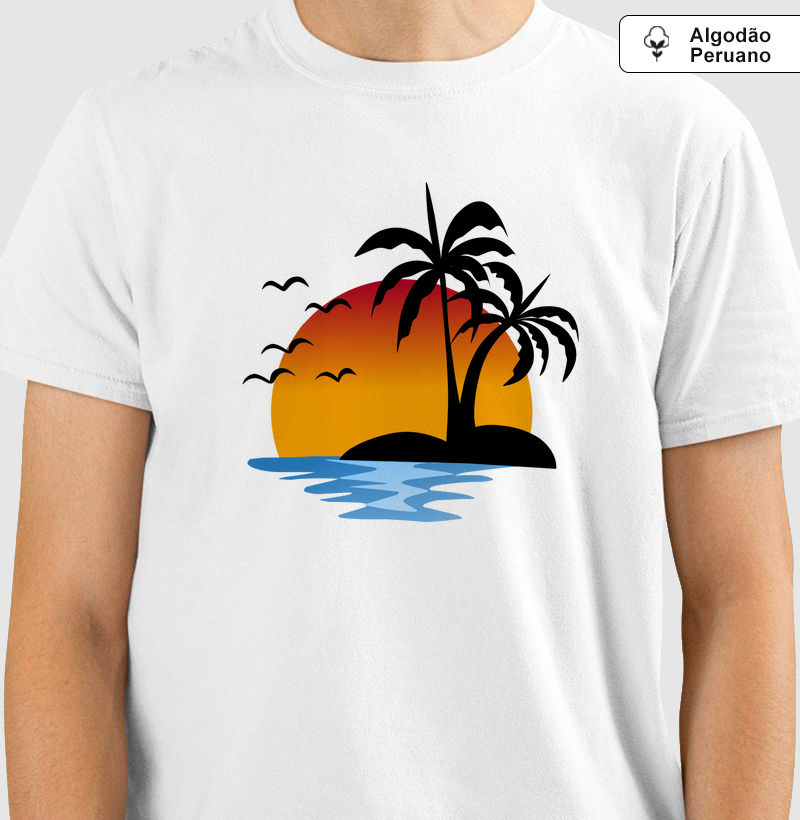 Refúgio Tropical - Algodão Peruano