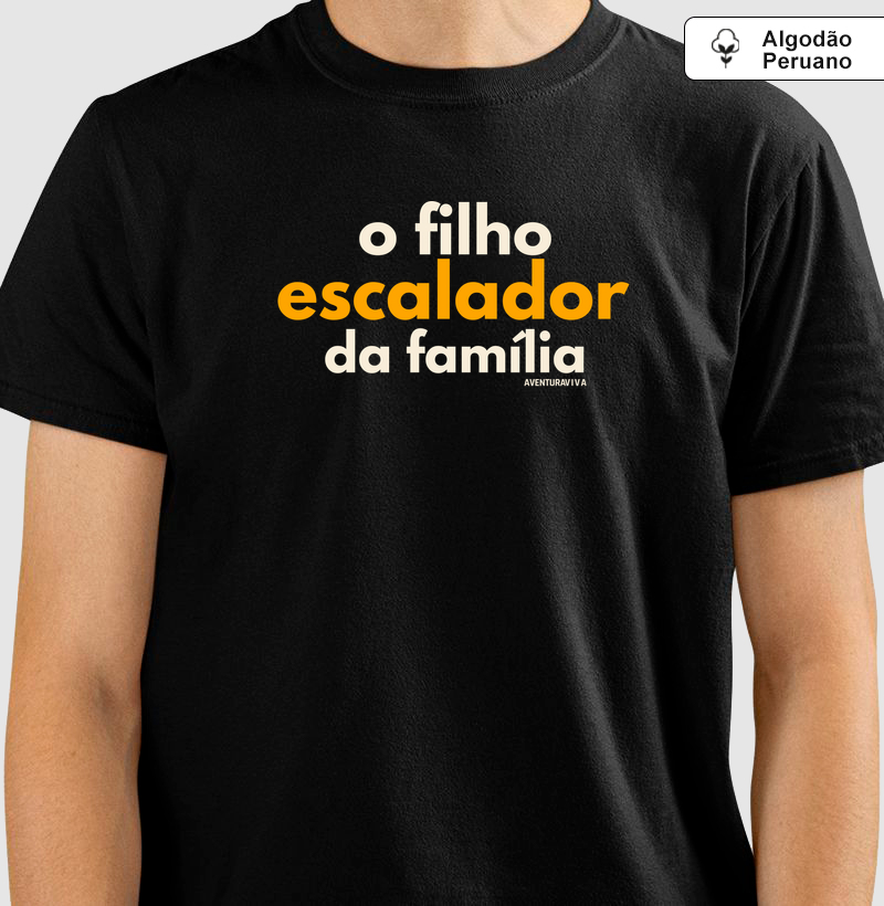O filho escalador da família