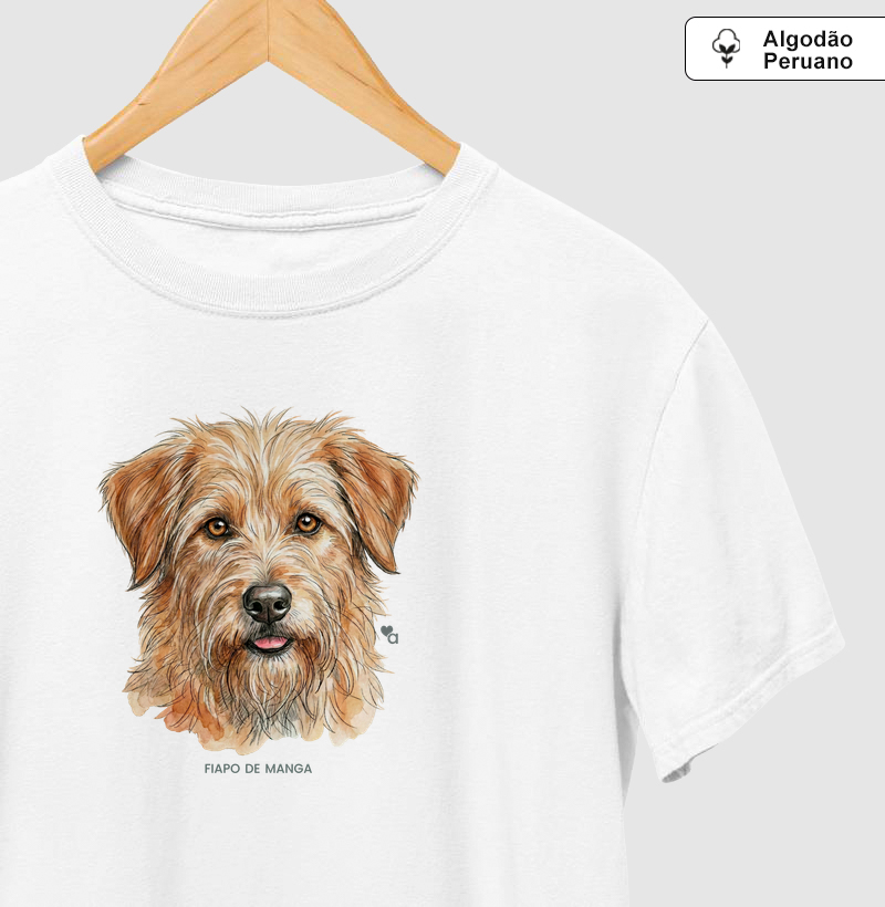 Cães - Fiapo de Manga - Algodão Peruano