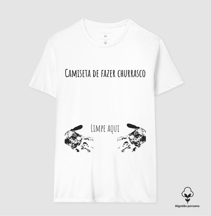 Camiseta de fazer churrasco (premium)