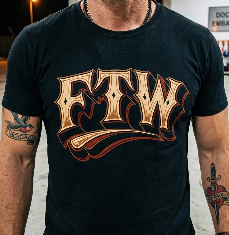 FTW: pra quem nasceu pra incomodar, não pra passar despercebido.