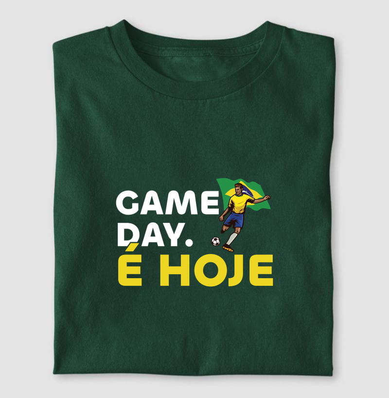 Game day. É hoje