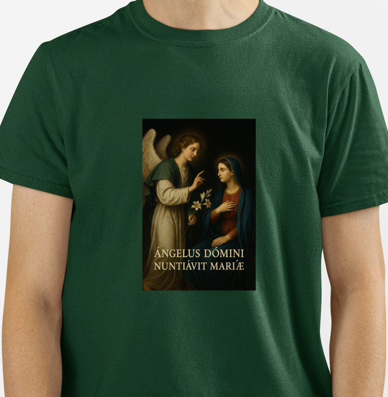 Camiseta Angélus Dómini nuntiávit Maríae