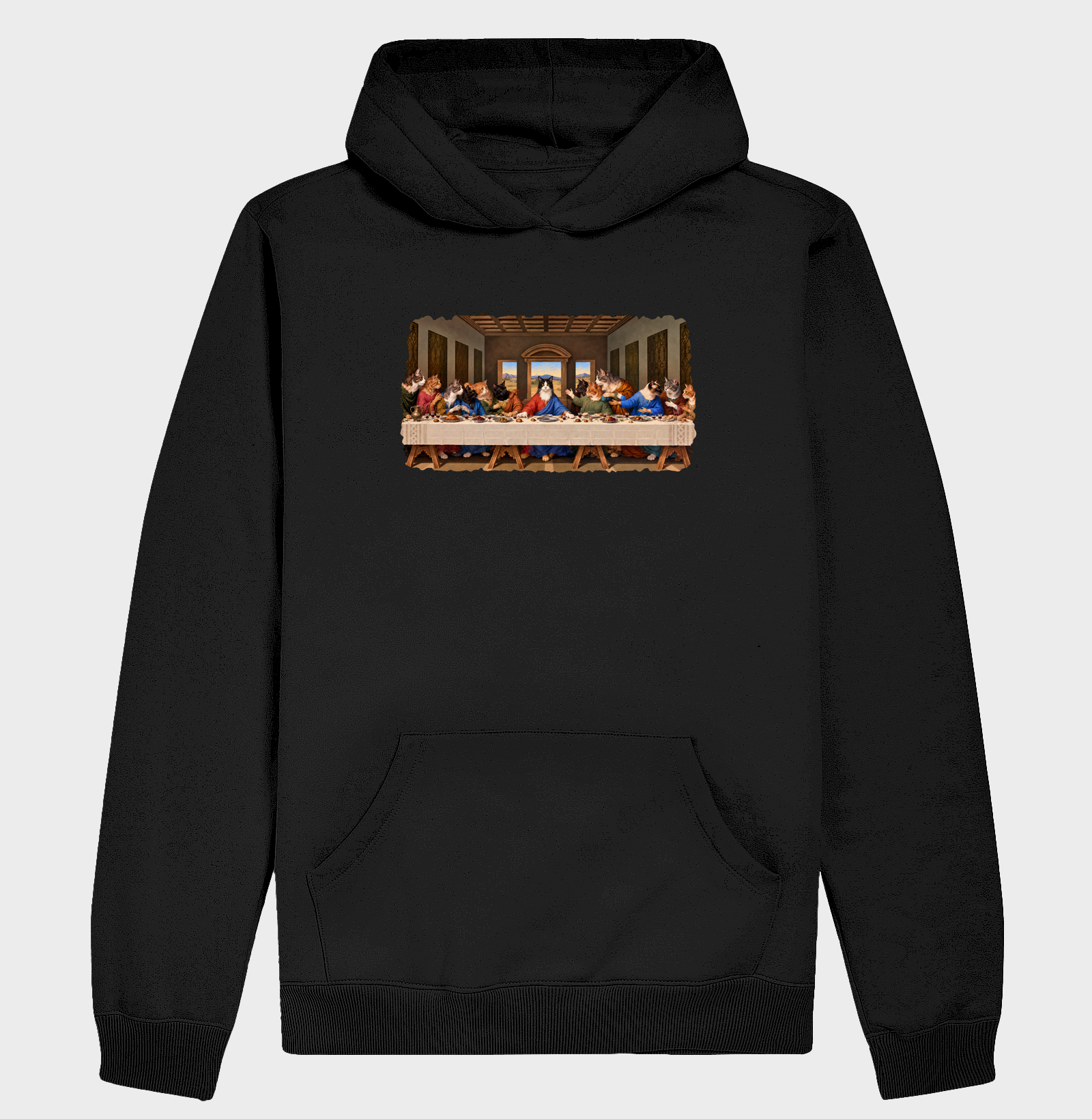 Última Ceia Felina - Hoodie Moletom