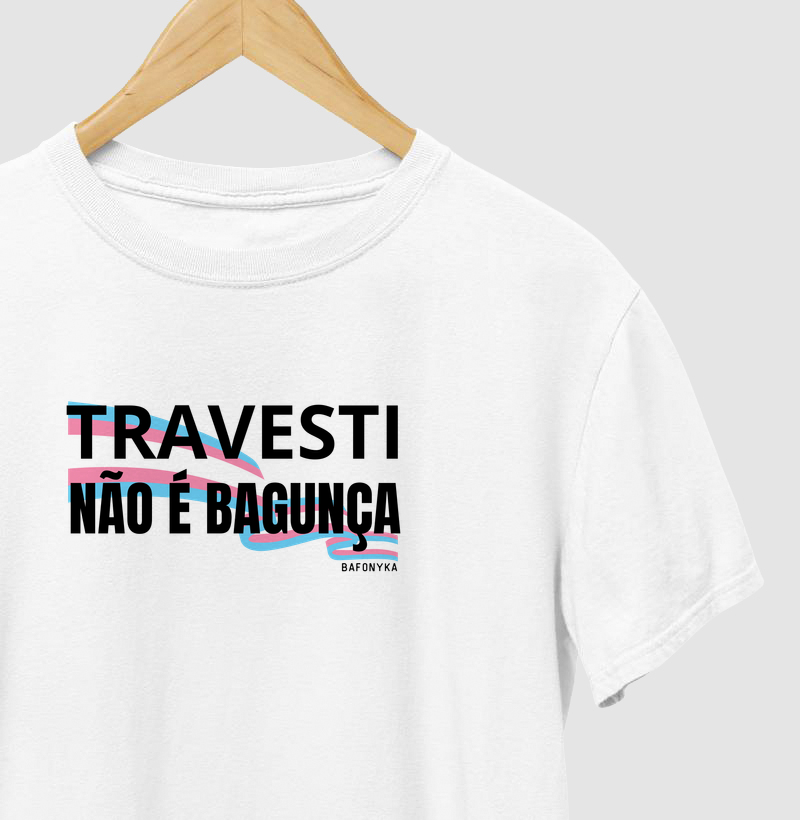 🏳️‍⚧️✨ Travesti não é bagunça.