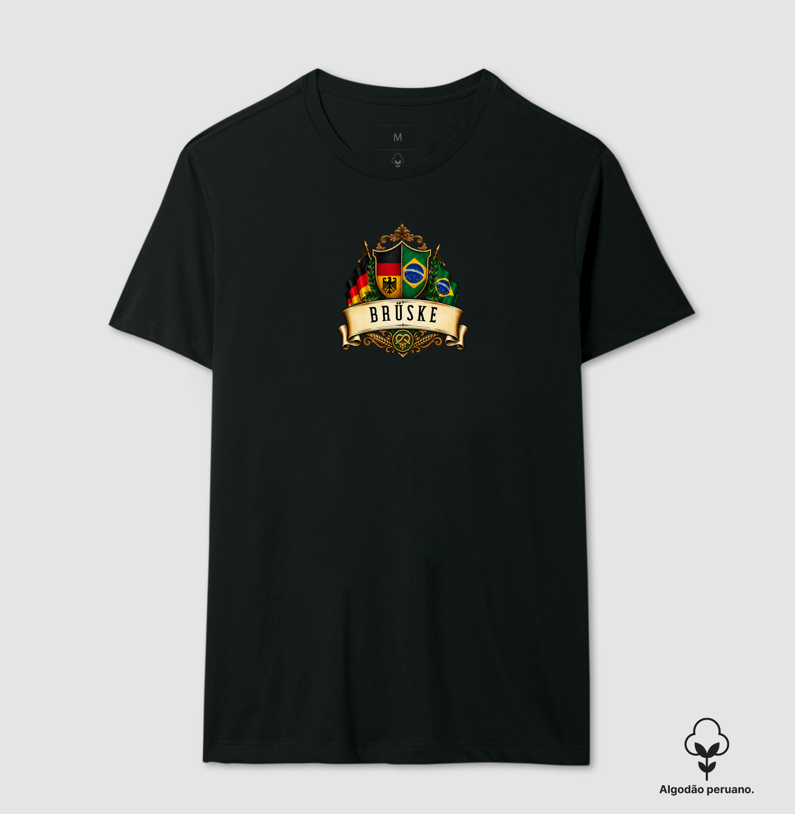Brüske  - Camiseta Algodão Peruano