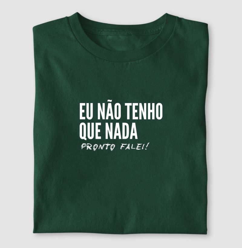 Pronto falei!