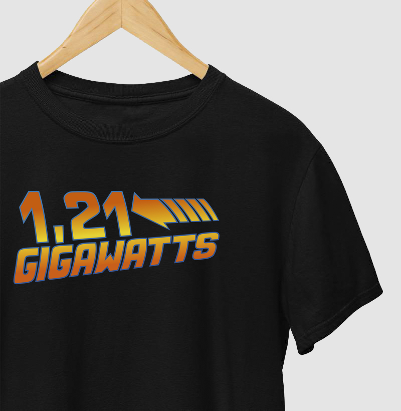 Camiseta 1,21 Gigawatts