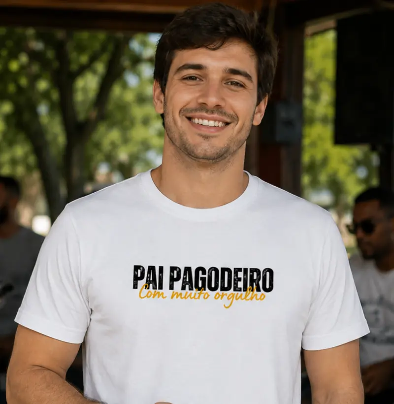 Pai Pagodeiro com muito orgulho
