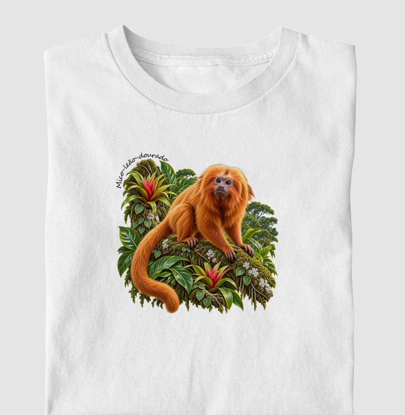 Mico-leão-dourado - Coleção Fauna Brasileira