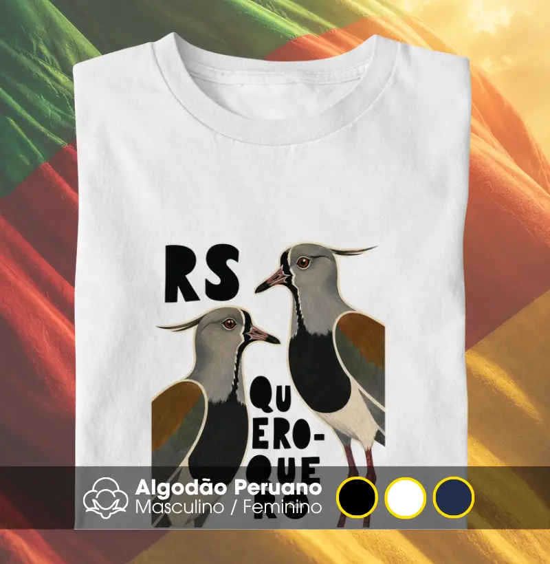 Quero-Quero - Camiseta Algodão Peruano