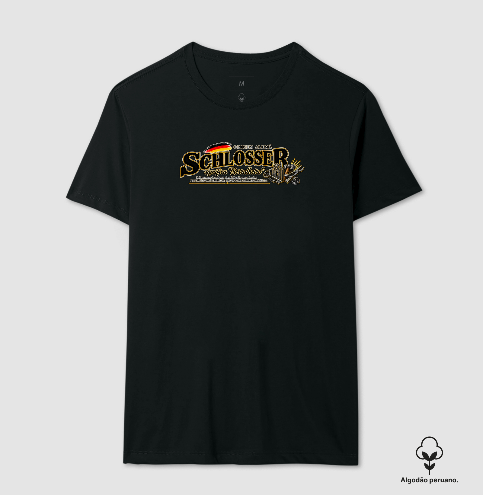 Schlosser - Camiseta Algodão Peruano