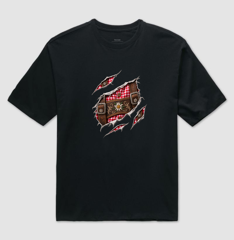 Traje germânico - Camiseta Oversized