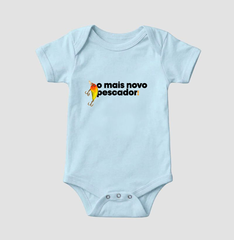 Pescadorzinho Oficial - Body Infantil