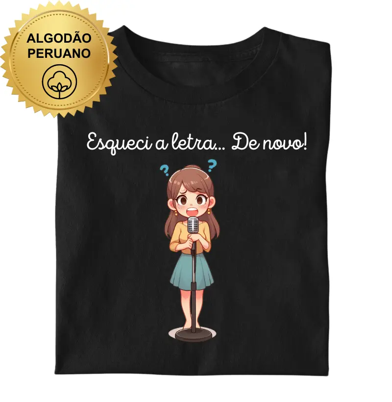 Esqueci a letra... De novo!