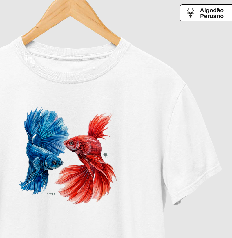 Peixes - Bettas - Algodão Peruano