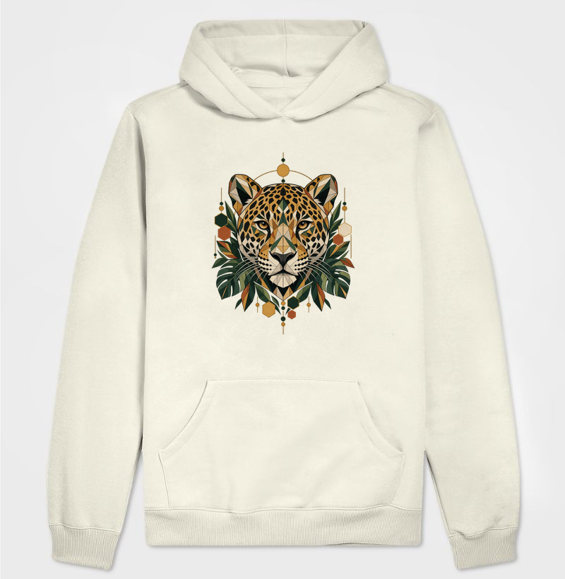 Hoodie Moletom - Onça Pintada