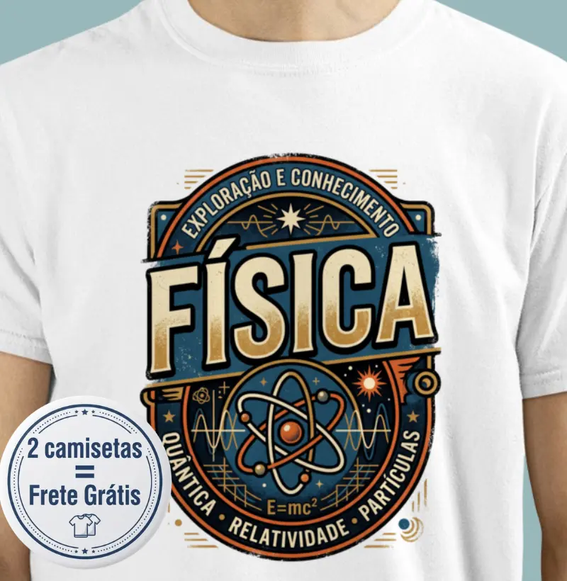 Camiseta Premium Ciências