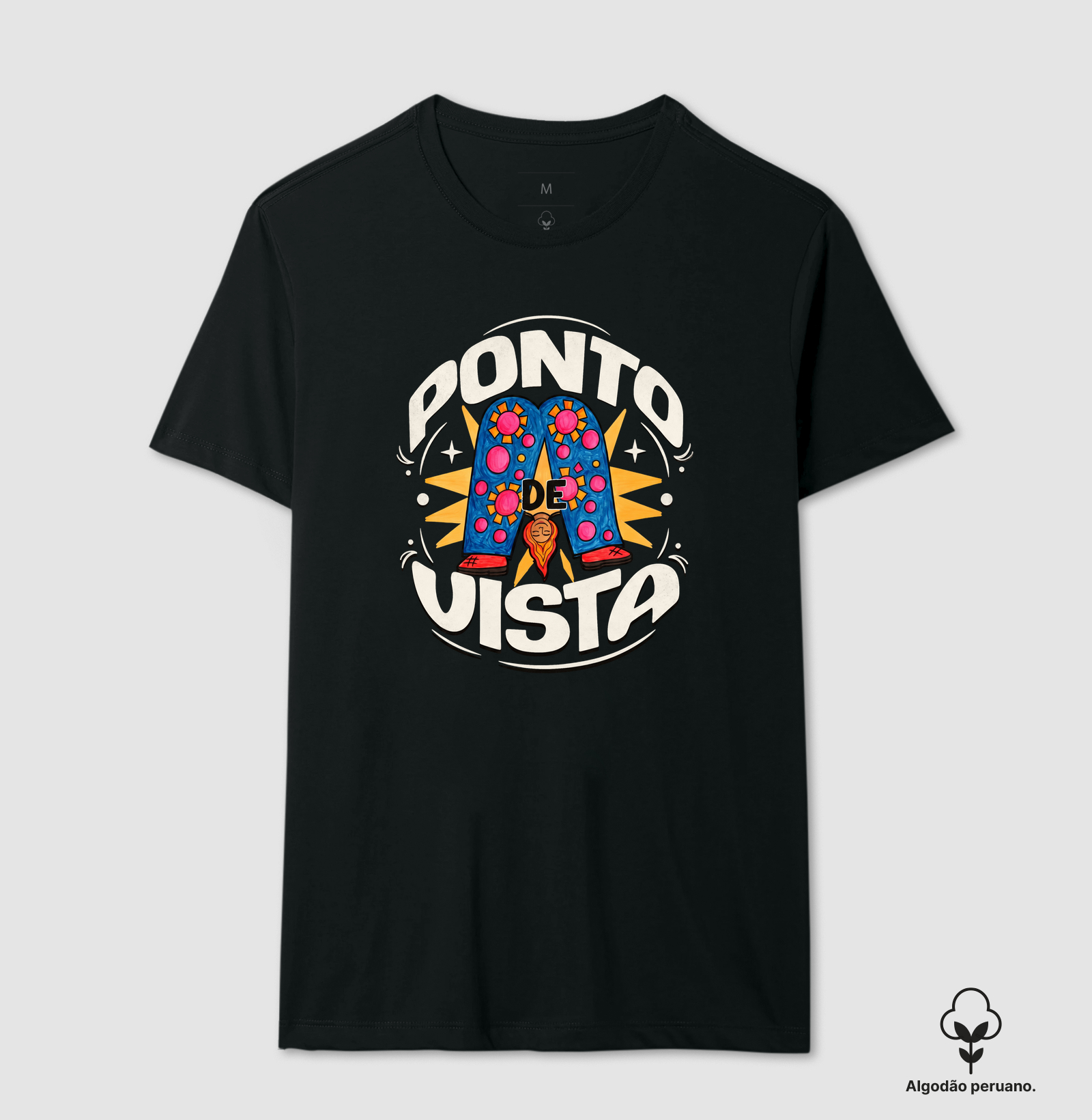 Ponto de Vista - Camiseta Algodão Peruano