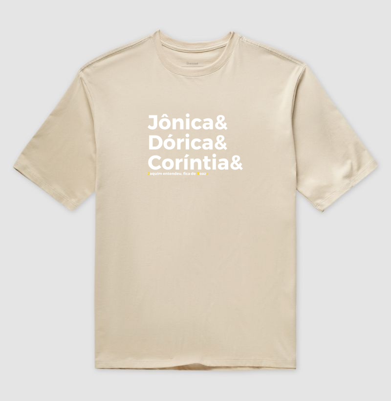 Camiseta Oversized Fica de Boaz - Mr. GADU