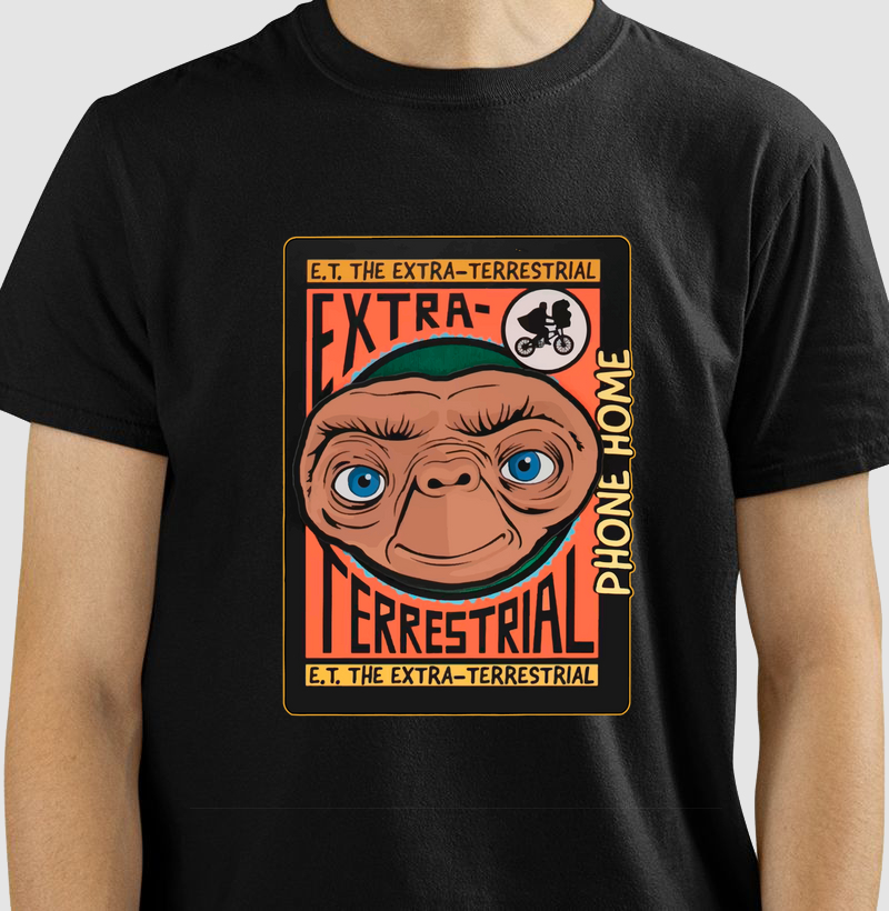 Camiseta ET – O Extraterrestre Card