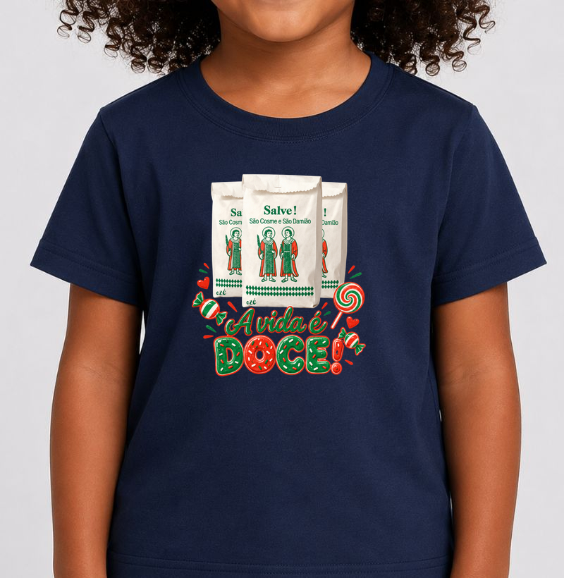 A vida é doce!  - Camiseta Infantil