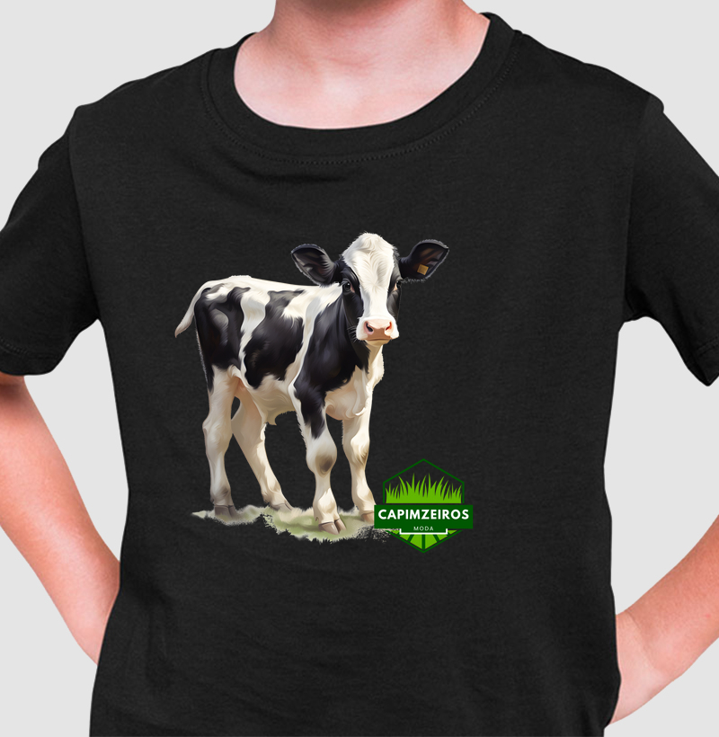 Camiseta Infantil Unissex Capimzeiros - Vacas & Bezerros 4