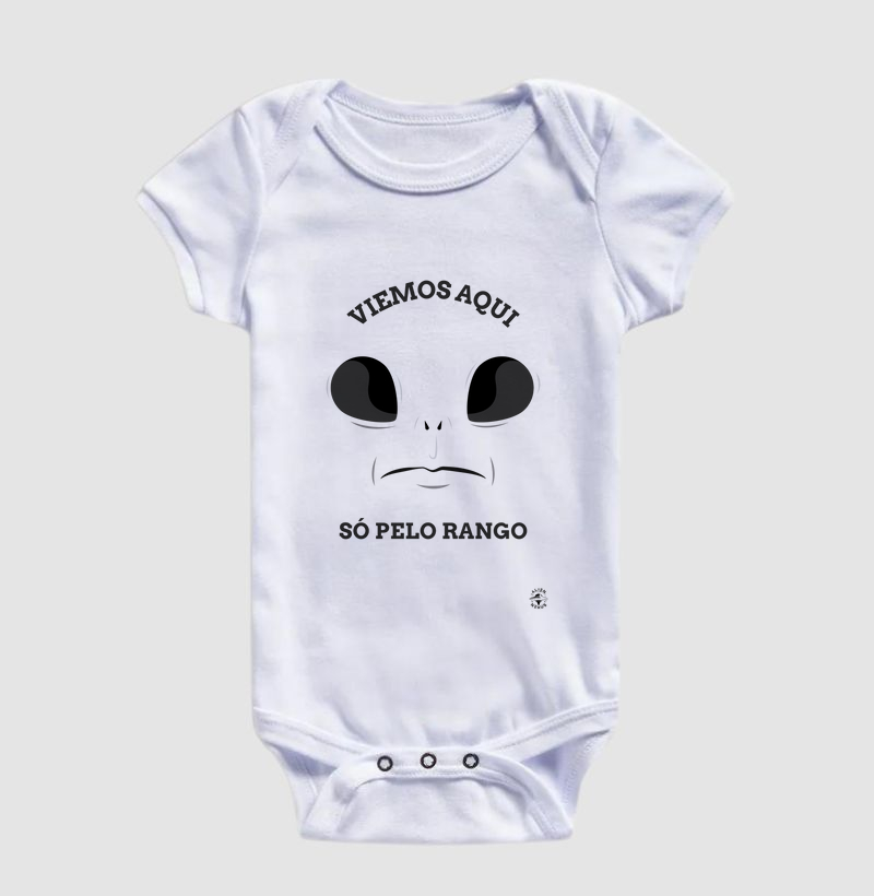 Body Infantil "Só pelo rango"