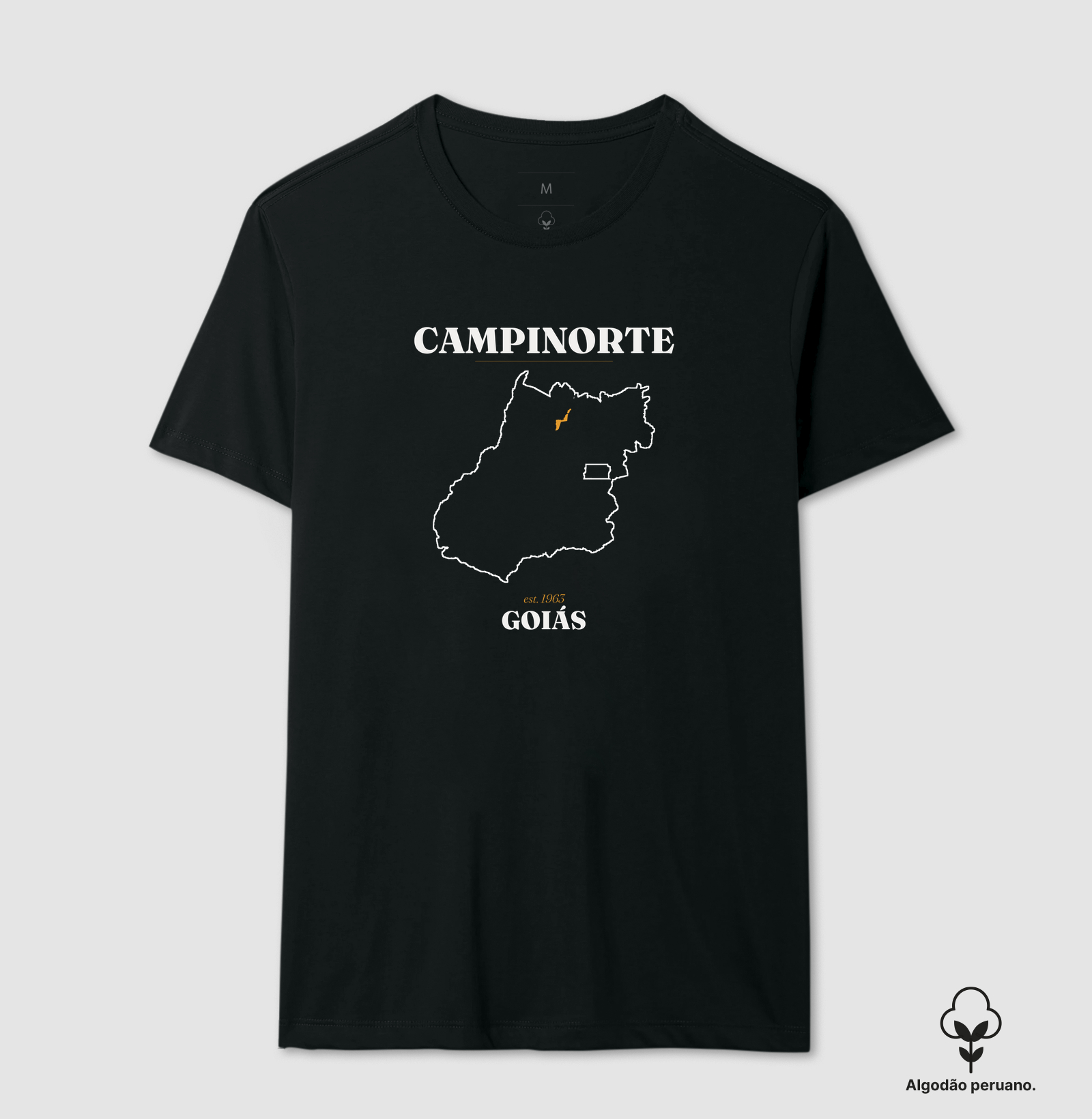 Campinorte | Legado GO - Camiseta Algodão Peruano