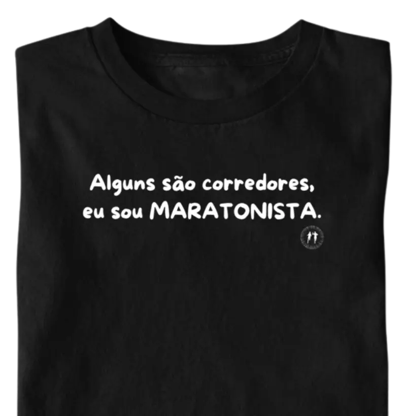 Alguns são corredores, eu sou maratonista