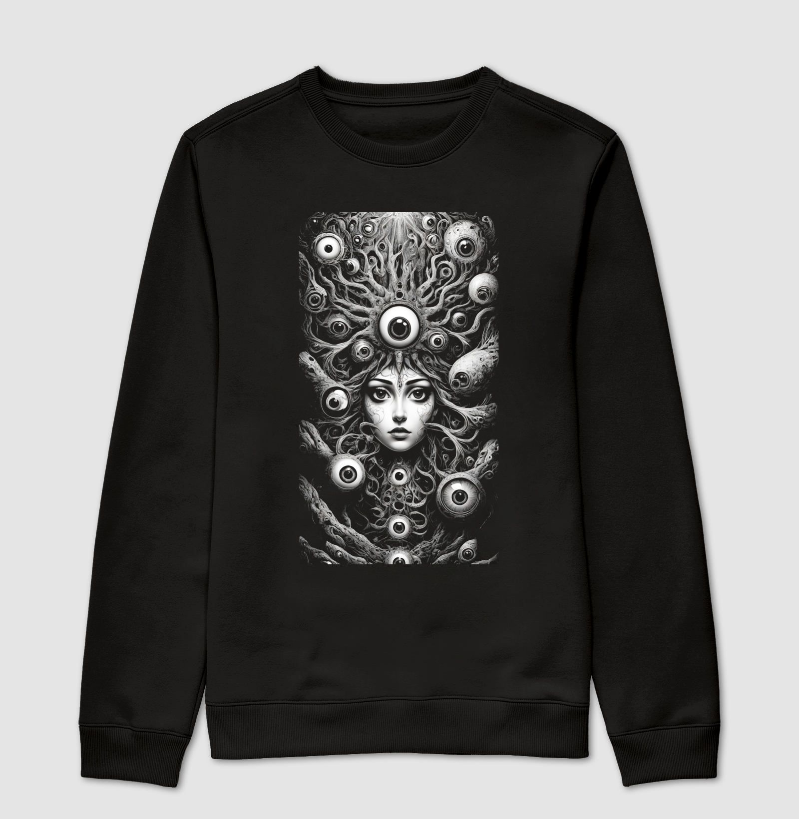 Psychedelic Woman Eyes