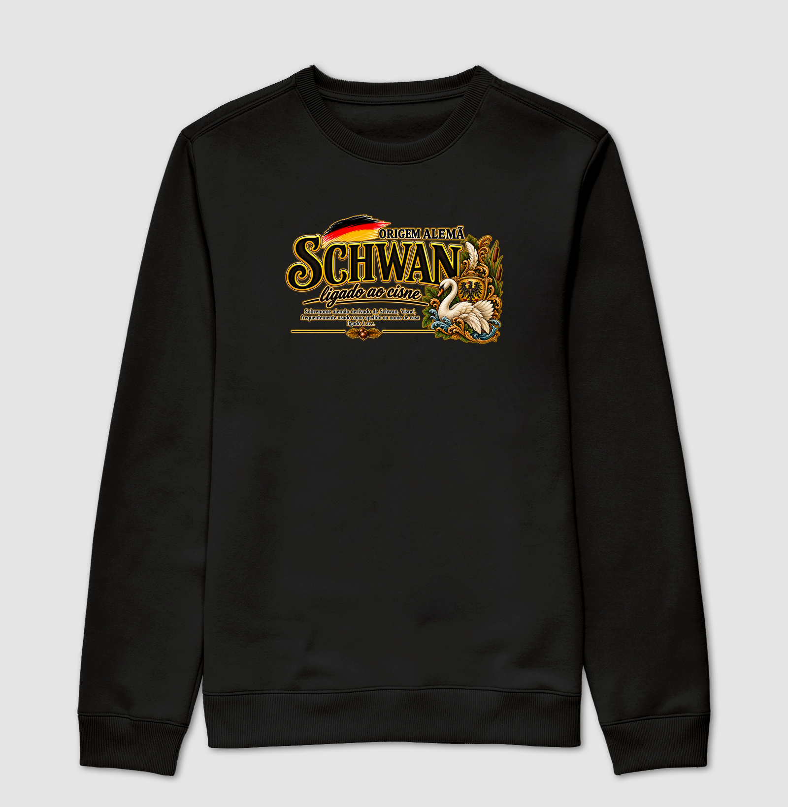 Schwan  - Suéter Moletom