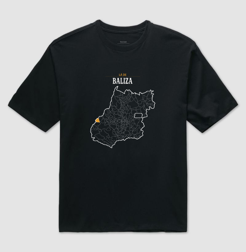 Baliza | Território GO - Camiseta Oversized