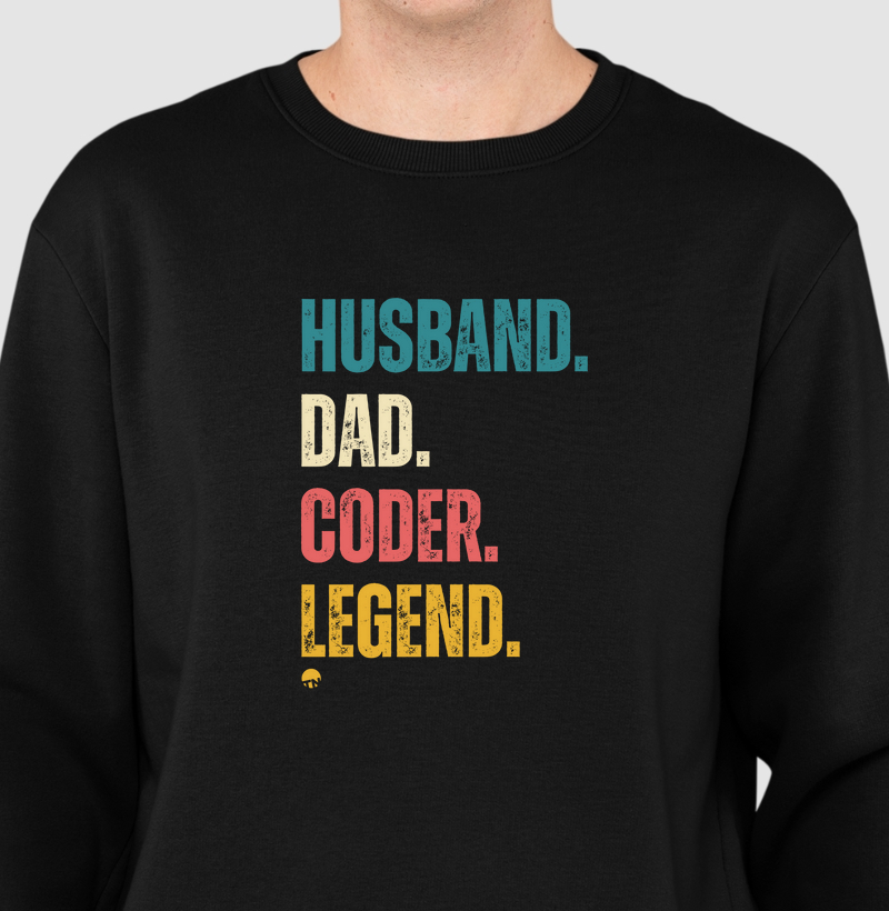 Suéter A Lenda em Inglês