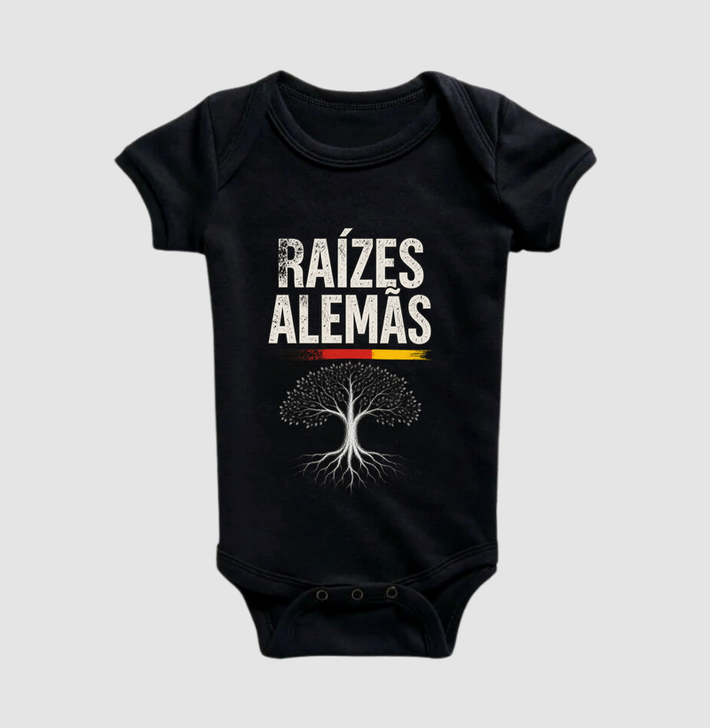 Raízes Alemãs - Body Infantil
