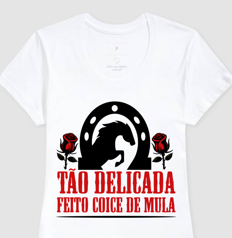 Delicada Feito Coice de Mula