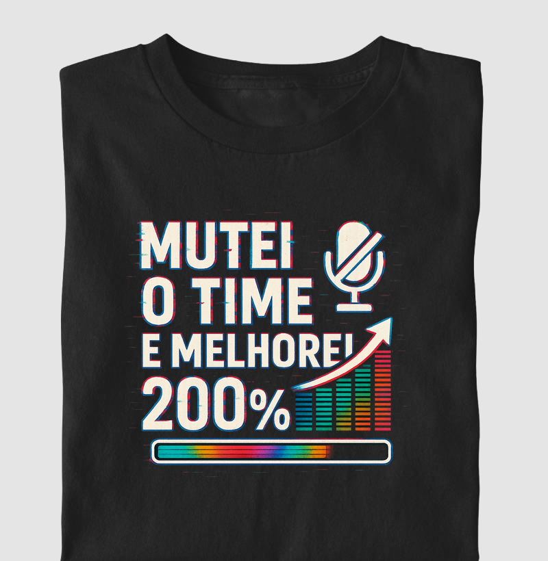 Mutei o time melhorei 200%