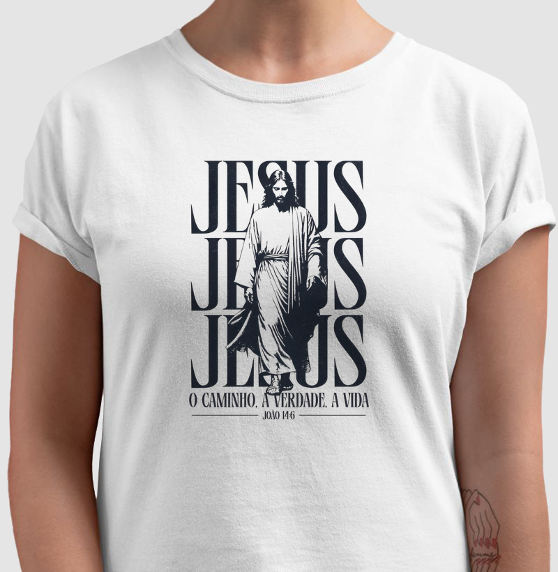 Camiseta o Caminho a Verdade a Vida