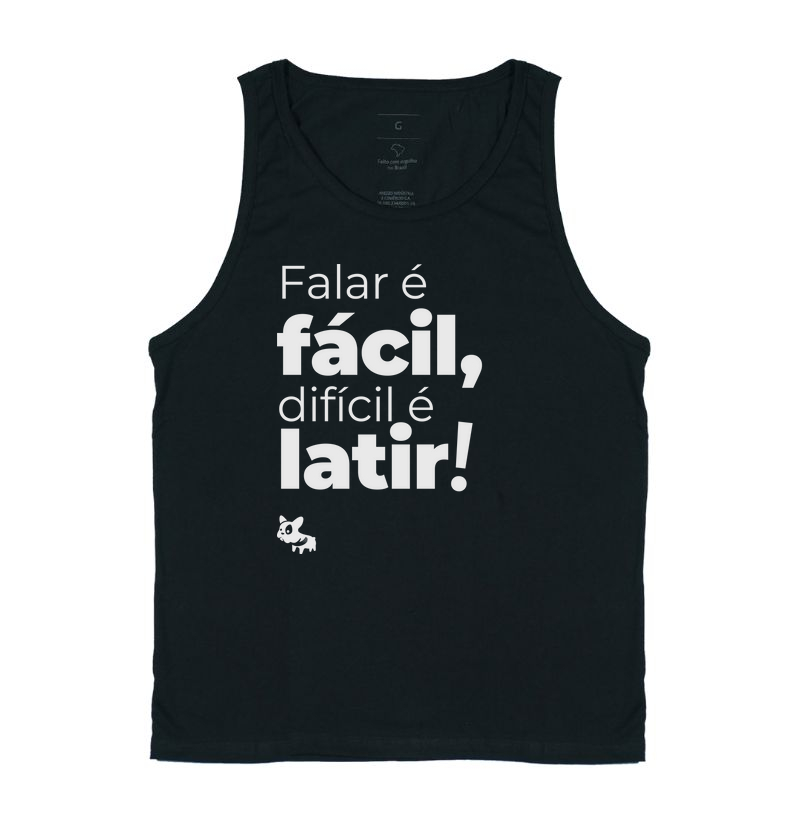 Camiseta Falar É Fácil 