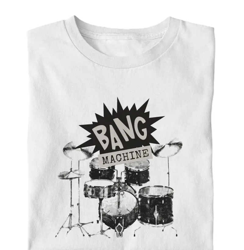Camiseta Bang Machine Retro