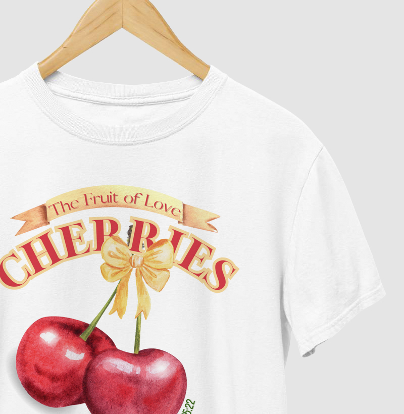 T-shirt Cherries - Frutos do Espírito