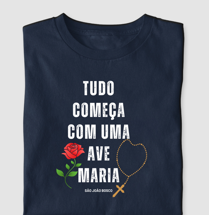 Tudo começa com um Ave Maria