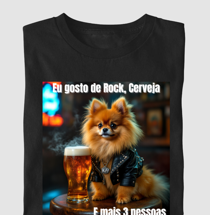 Gosto de Rock, cerveja e mais 3 pessoas - Spitz