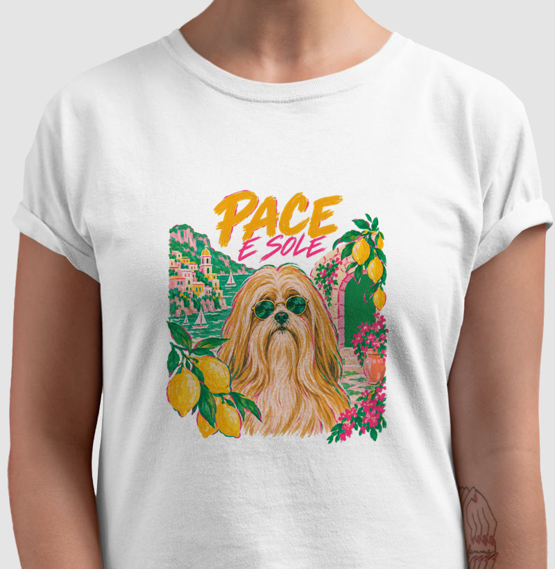 Lhasa Apso - Sole & Cani - Camiseta