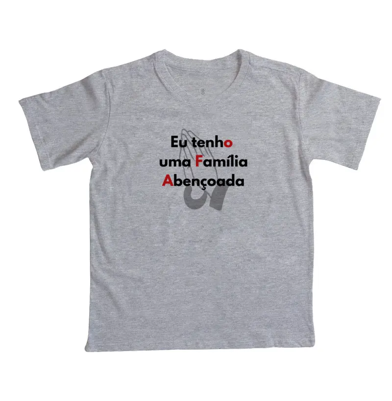 Infantil Eu Tenho Uma Família Abençoada