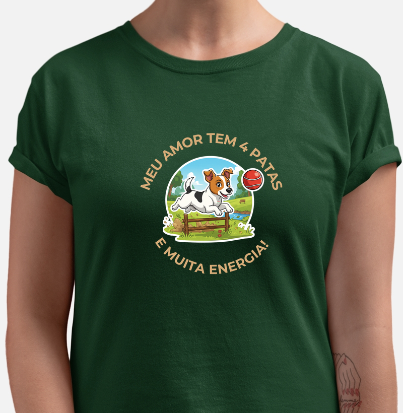 AMOR JACK RUSSEL -  Camiseta