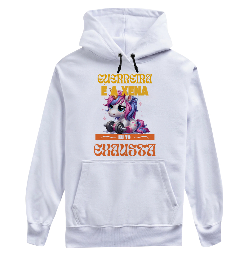 Guerreira é a Xena, eu tô exausta