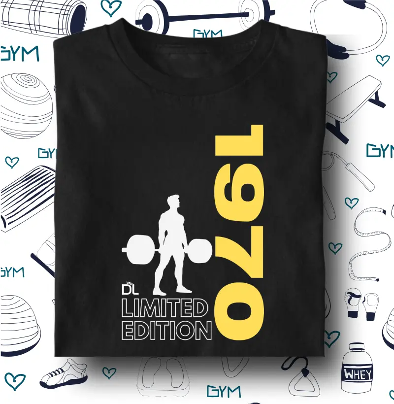 1970 Limited Edition Masc - Camiseta Algodão Peruano